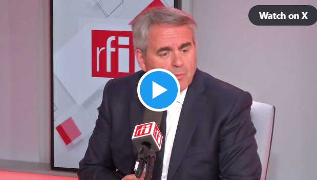@xavierbertrand  (…) « La France doit faire plus pour l’#Armenie»