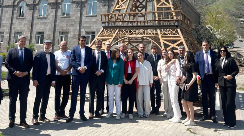 Le groupe d&rsquo;amitié France-Arménie du Sénat a visité Goris