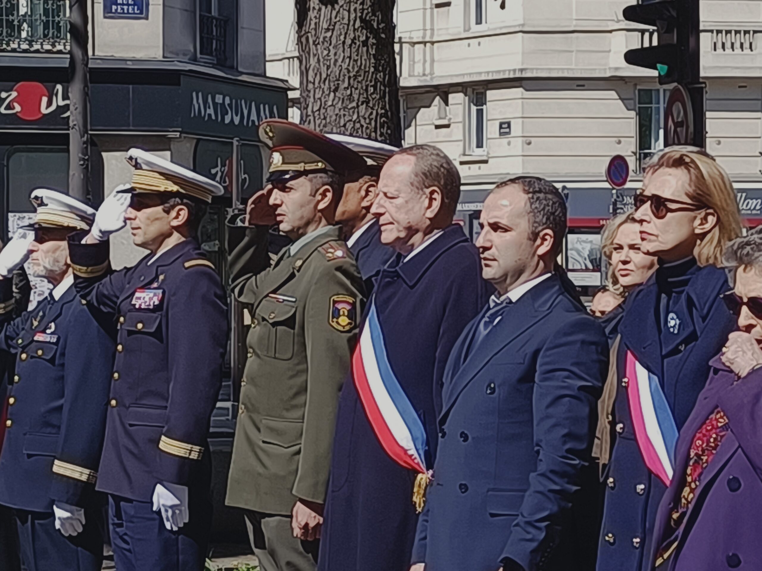 Commémoration PARIS XV