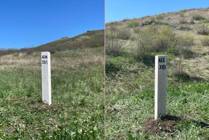Le premier poste frontière a été installé dans le secteur Tavush-Kazakh, Nikol Pachinian a publié une photo