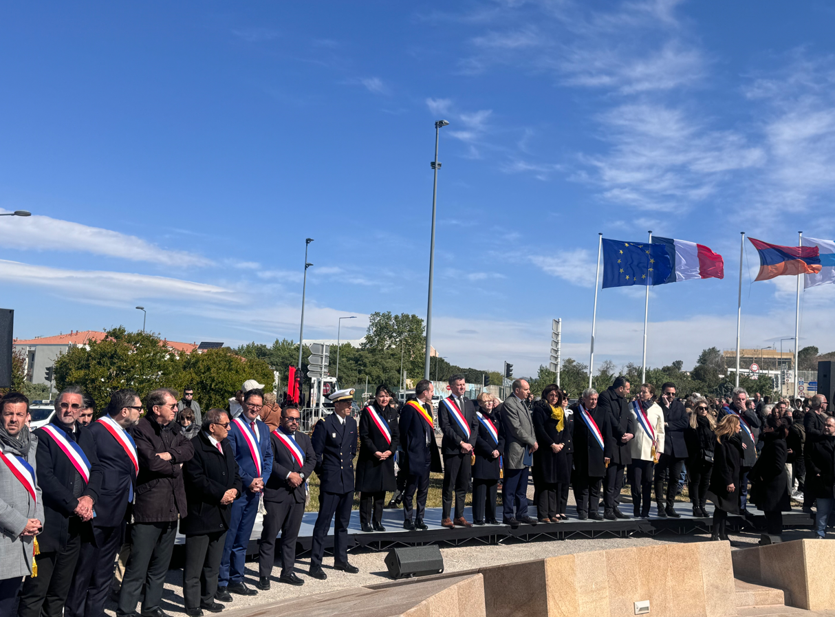 Cérémonie à Marseille