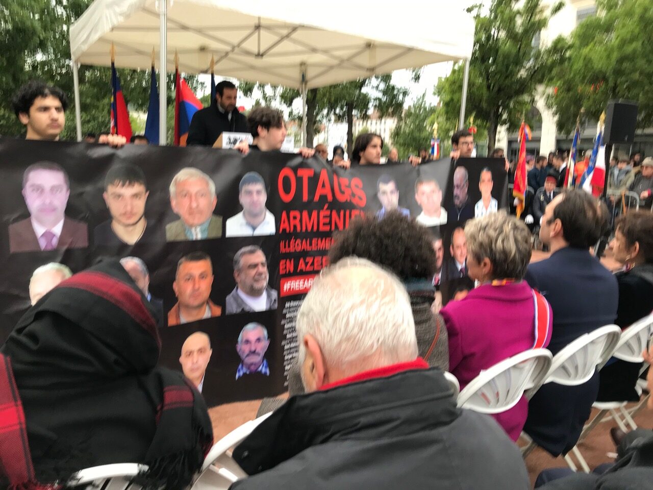 A Lyon avec les athlètes arméniens des JO