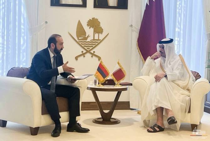 Les Ministres des Affaires étrangères d&rsquo;Arménie et du Qatar ont accordé une attention particulière aux questions d&rsquo;interdépendance régionale