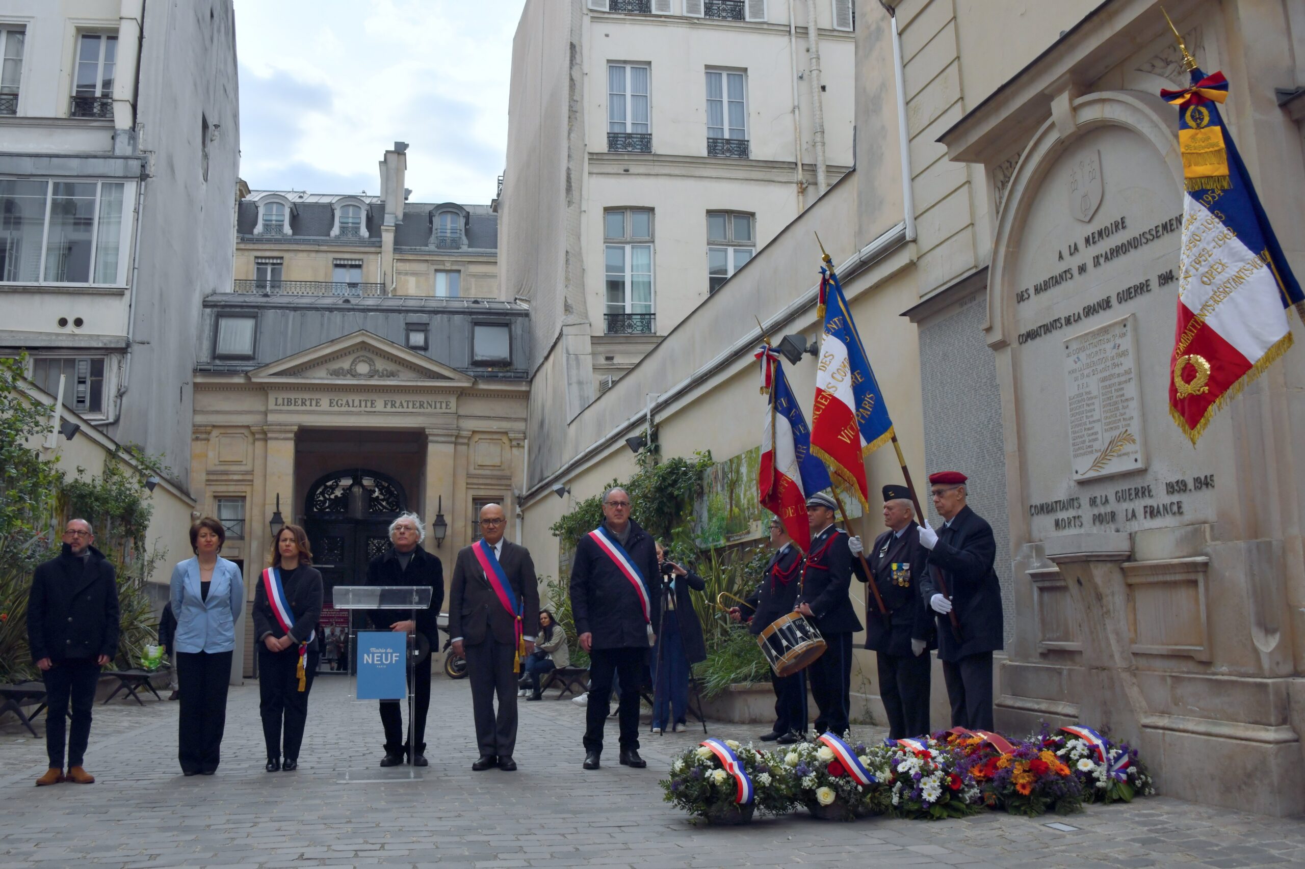 Commémoration du génocide à Paris 9e