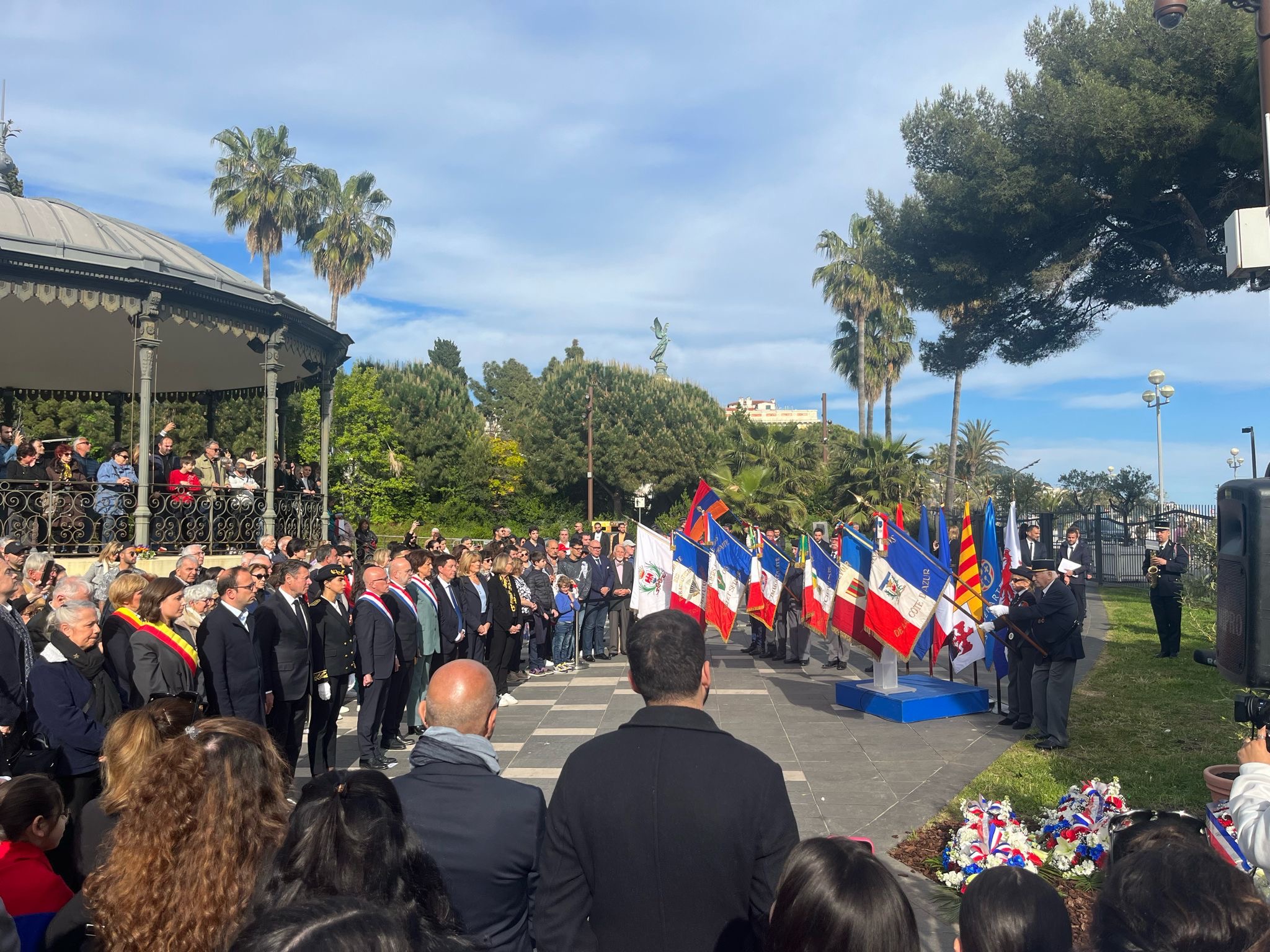 Commémoration à Nice
