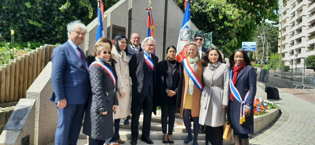 Cérémonie à Chaville