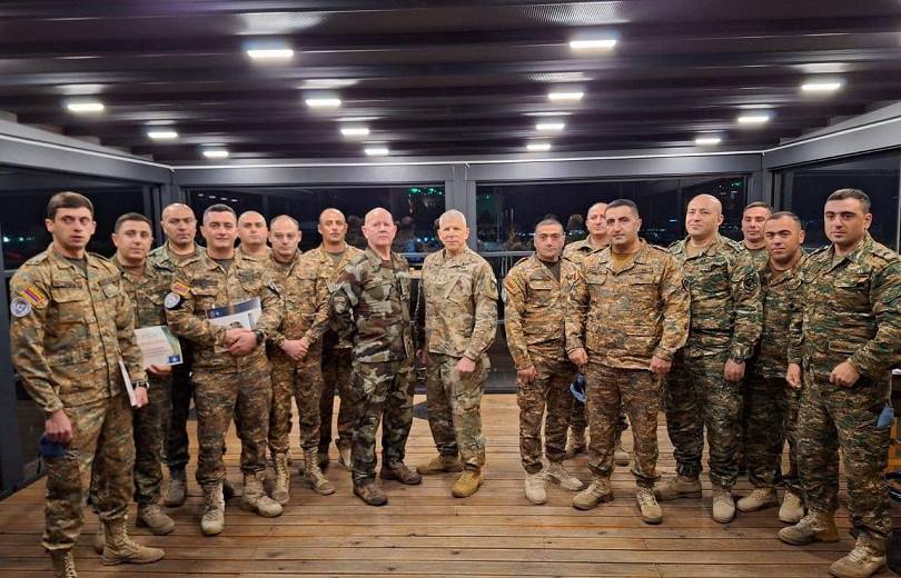 Le commandement de la mission de l’OTAN a rendu visite au contingent de l’Arménie stationné au Kosovo