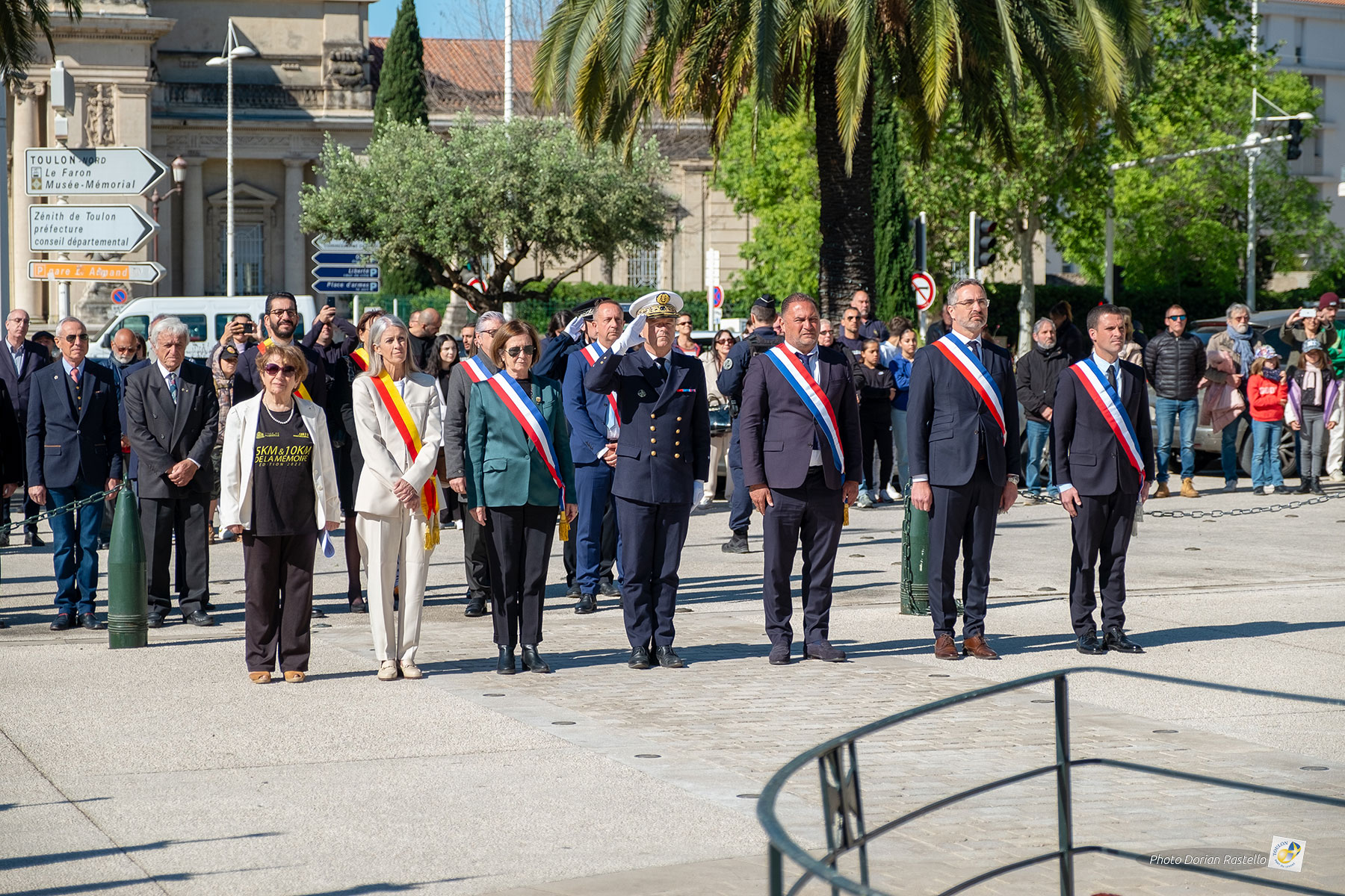 Cérémonie à Toulon