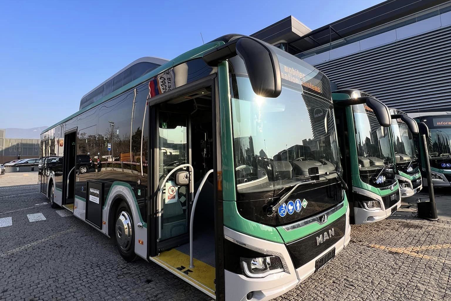 171 nouveaux bus et 15 nouveaux trolleybus seront acquis par Erevan d’ici six mois