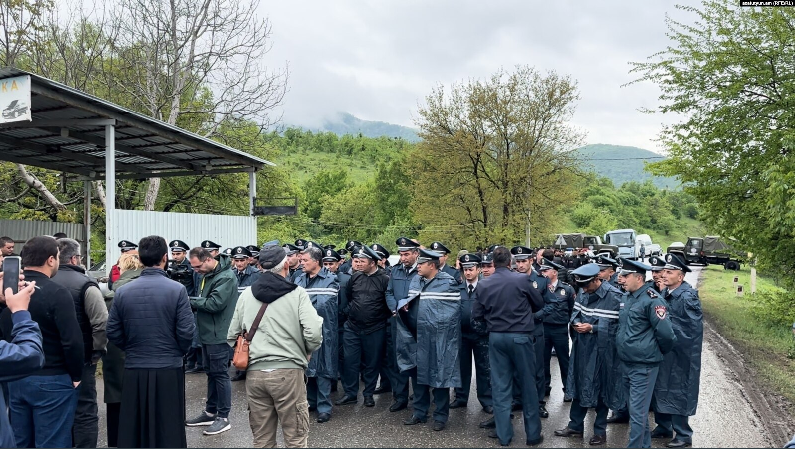 Les groupes civiques arméniens dénoncent également la cession de terres à l&rsquo;Azerbaïdjan