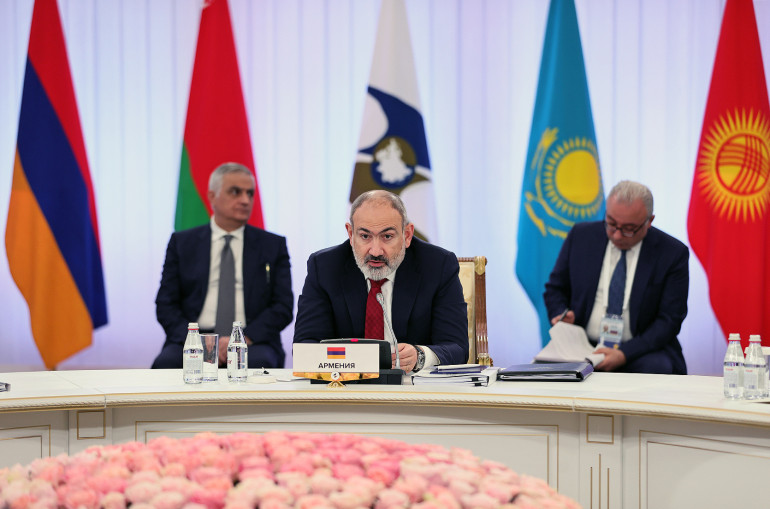 Nikol Pachinian présidera le 8 mai à Moscou le 10e sommet de l&rsquo;UEE