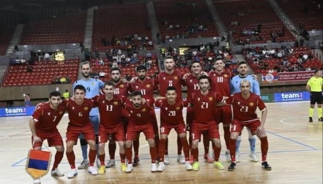 L’Arménie est 32e dans le classement mondial de futsal de la FIFA