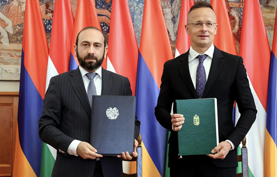 L&rsquo;Arménie et la Hongrie signent un accord de coopération économique