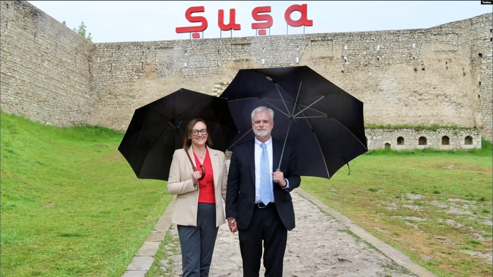 L’ambassadeur américain à Bakou enthousiasmé par sa visite à Shoushi et au Karabagh !