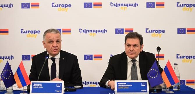 La série de célébrations de la « Journée de l&rsquo;Europe » a commencé en Arménie