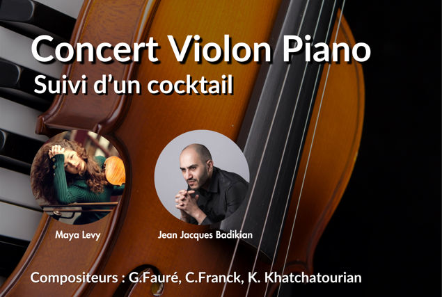 Concert violon et piano