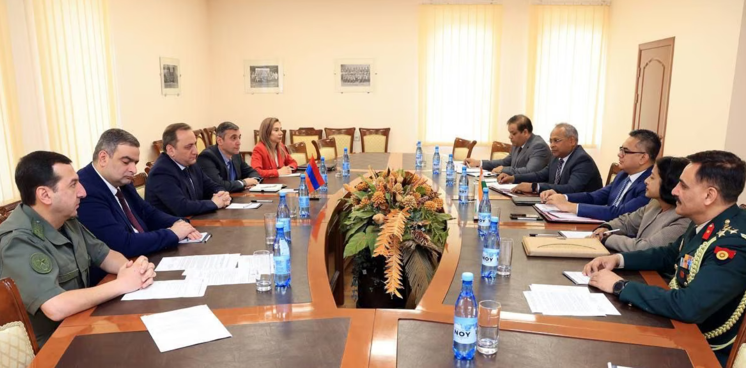 L&rsquo;Arménie et l&rsquo;Inde envisagent une coopération plus étroite en matière de défense