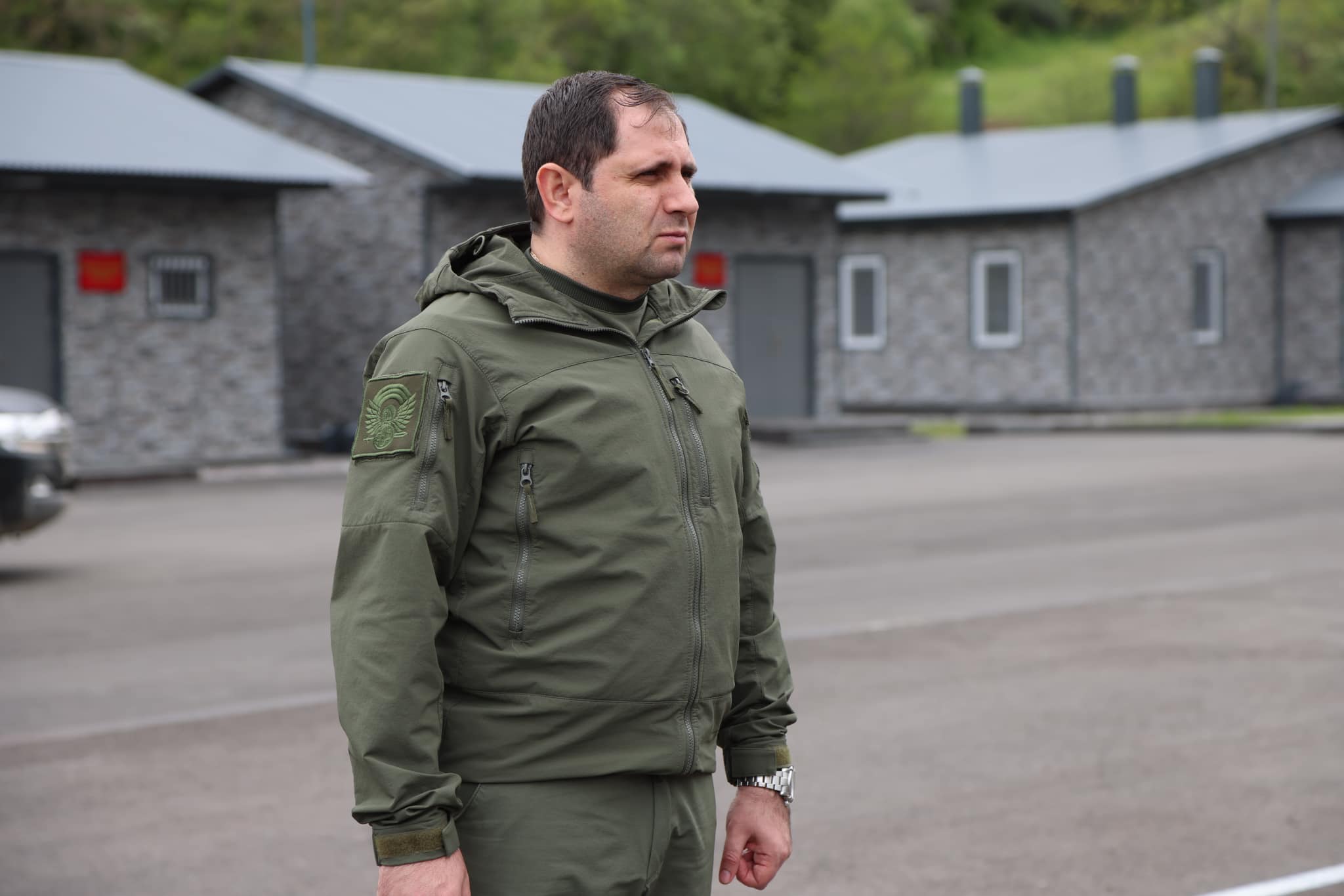 Suren Papikyan a visité le site permanent d&rsquo;un bataillon d&rsquo;une des unités militaires, exploité il y a quelques semaines