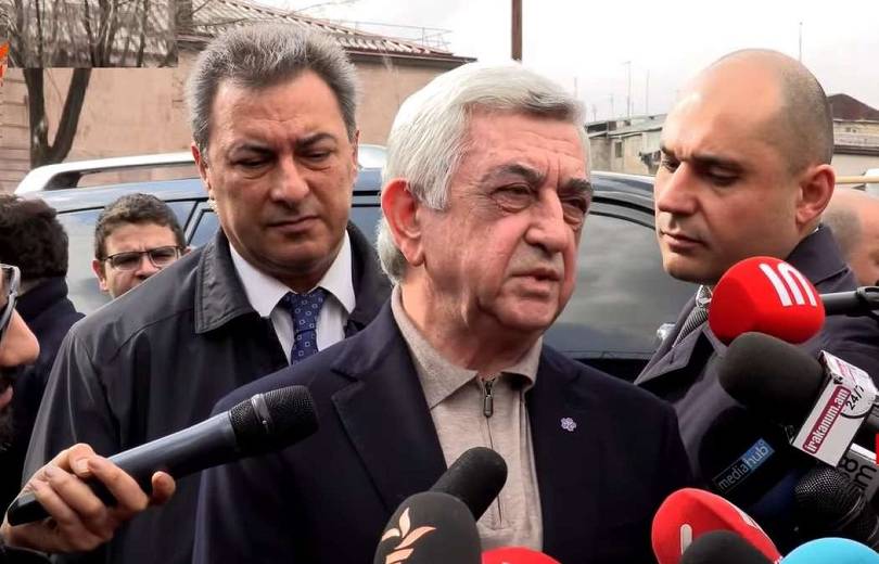 J&rsquo;ai eu l&rsquo;occasion de rencontrer le Mgr Bagrat Galstanyan affirme l’ex-Président Serge Sargsyan