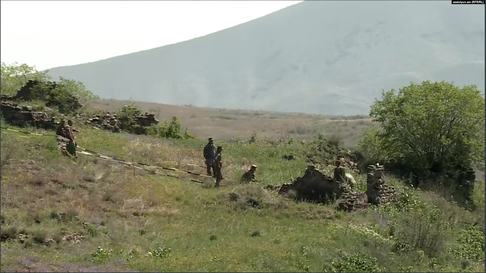 L&rsquo;Azerbaïdjan prend le contrôle des zones frontalières cédées par l&rsquo;Arménie