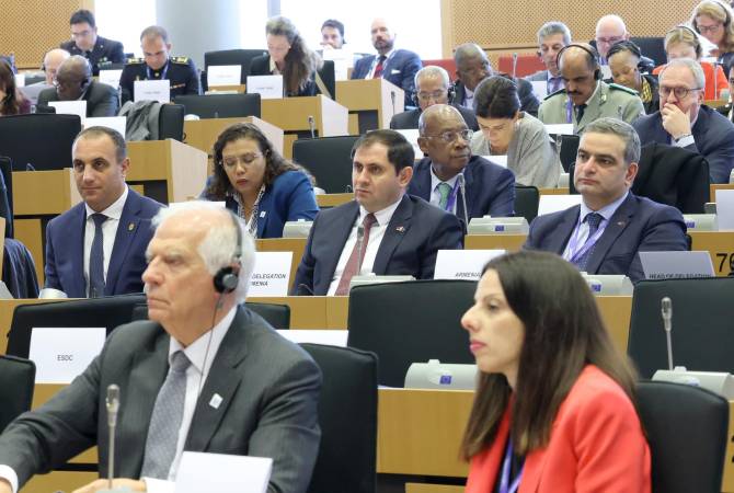 Le Ministre arménien de la Défense a participé à la cérémonie d&rsquo;ouverture du Forum Schuman sur Sécurité et la Défense