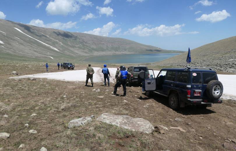 Le chef de la mission d&rsquo;observation de l&rsquo;UE en Arménie a visité la région de Sév Lidj (Lac Noir) dans la région de Syunik