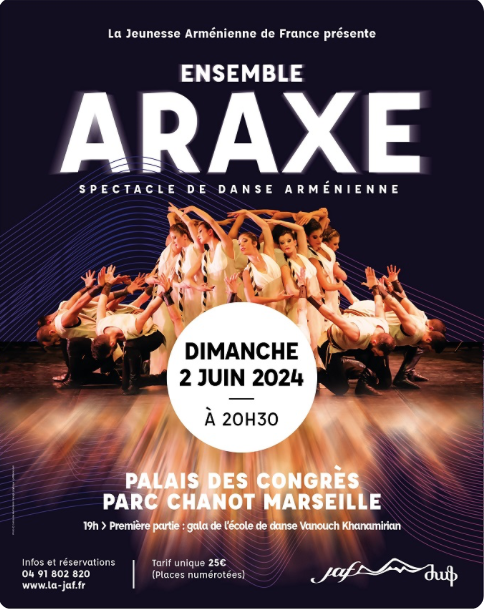 L’ensemble ARAXE de la JAF  au Palais des Congrès le 2 juin