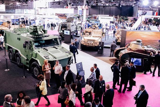 L&rsquo;Arménie participera pour la première fois au salon Eurosatory de défense et de sécurité du 17 au 21 juin à Paris