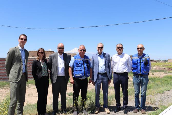 Le directeur du Service européen pour l&rsquo;action extérieure de l&rsquo;UE a visité Yeraskh et Yeghegnadzor