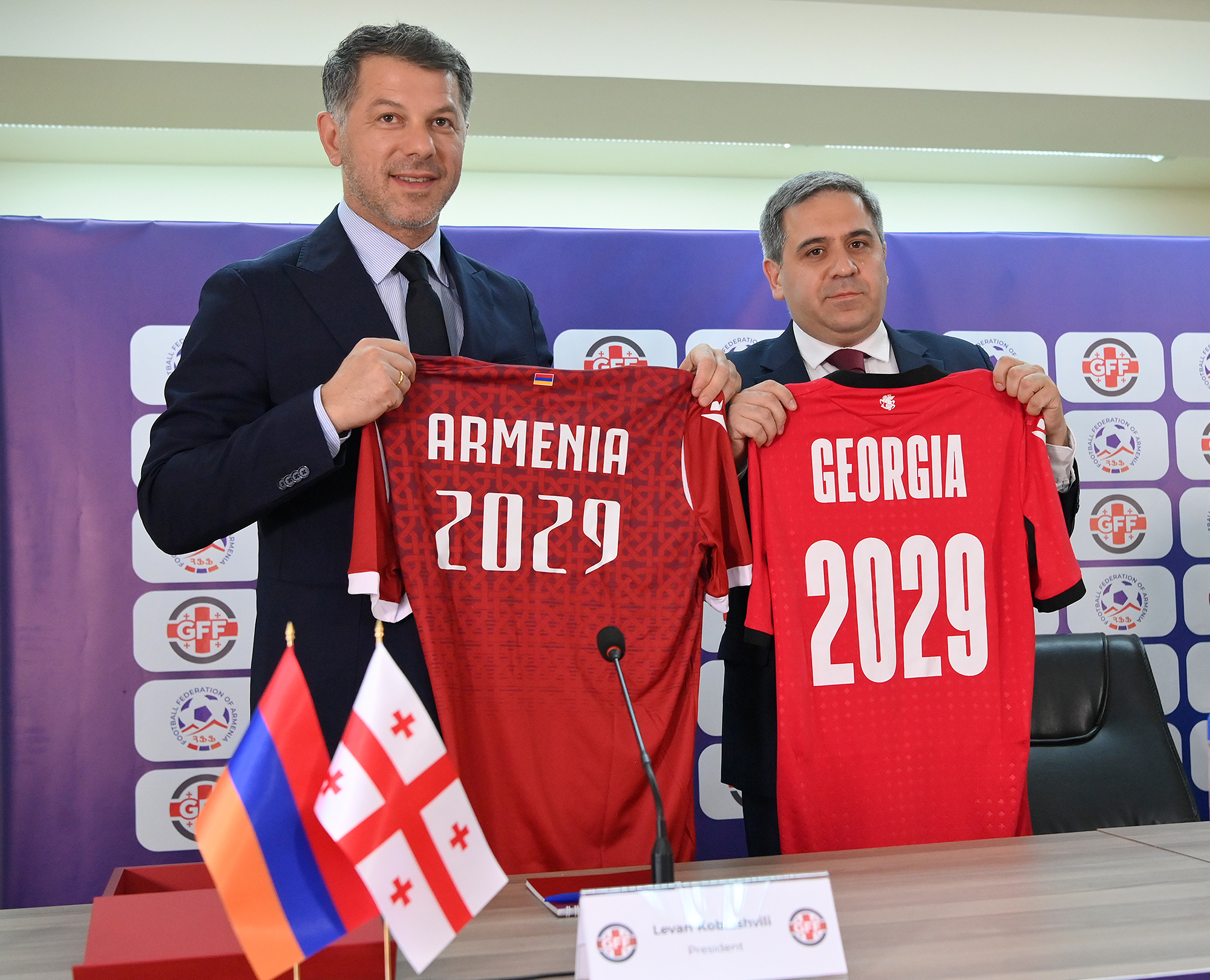 L’Arménie et la Géorgie se proposent d’accueillir ensemble le championnat du monde junior (U-20) 2029 de football