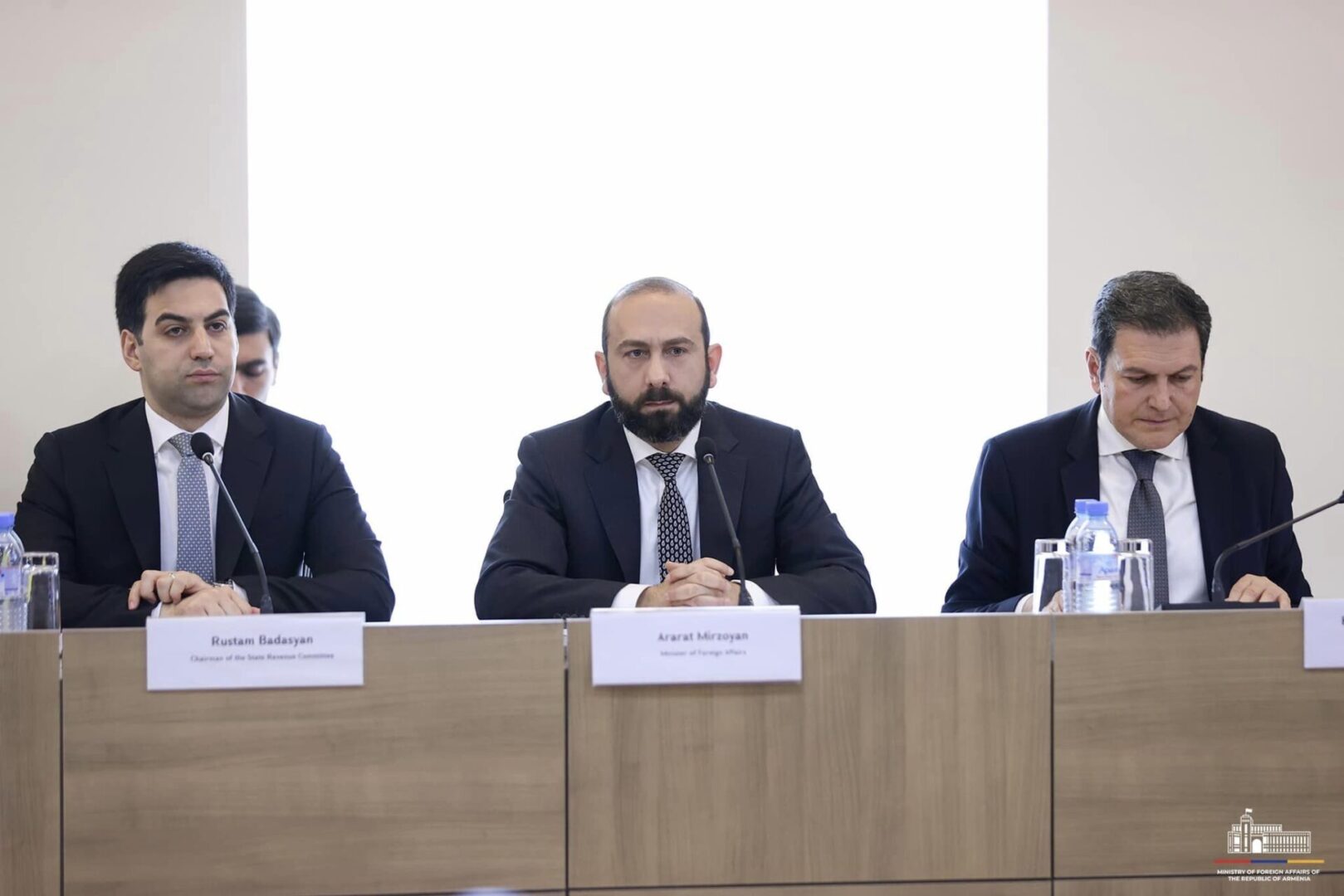 Ararat Mirzoyan : La réunion d&rsquo;aujourd&rsquo;hui donnera un nouvel élan au partenariat en développement entre l&rsquo;Arménie et les États-Unis