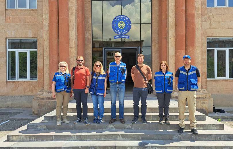 La délégation de l&rsquo;ambassade de Pologne a visité les communes de Yeraskh et Paruyr Sevak en Arménie et s&rsquo;est familiarisée avec le travail de la mission de l&rsquo;UE