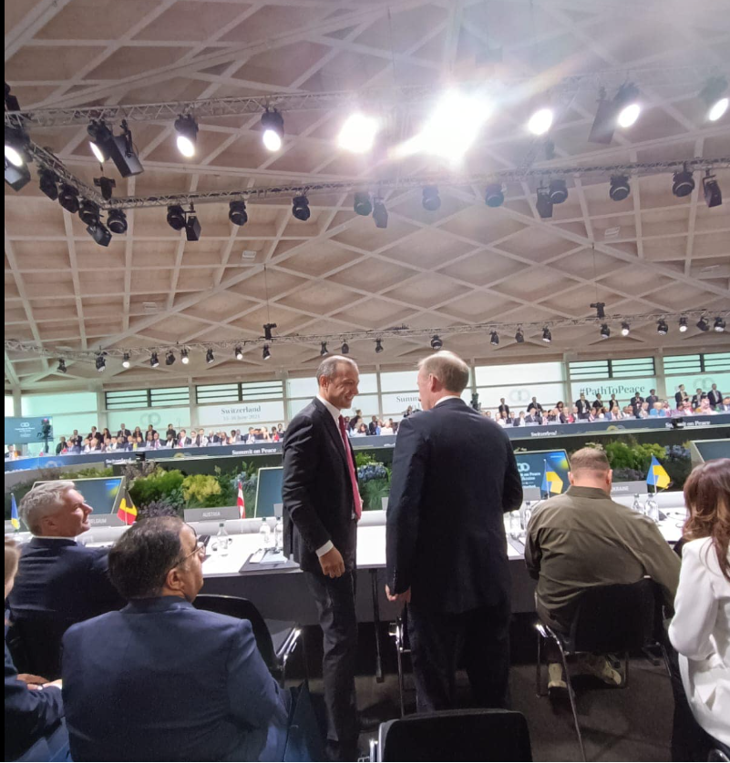 L&rsquo;Arménie participe au sommet suisse sur l&rsquo;Ukraine