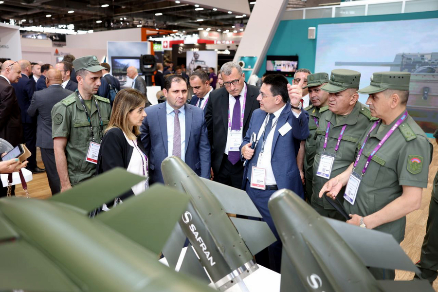 Suren Papikyan à l&rsquo;exposition internationale EUROSATORY