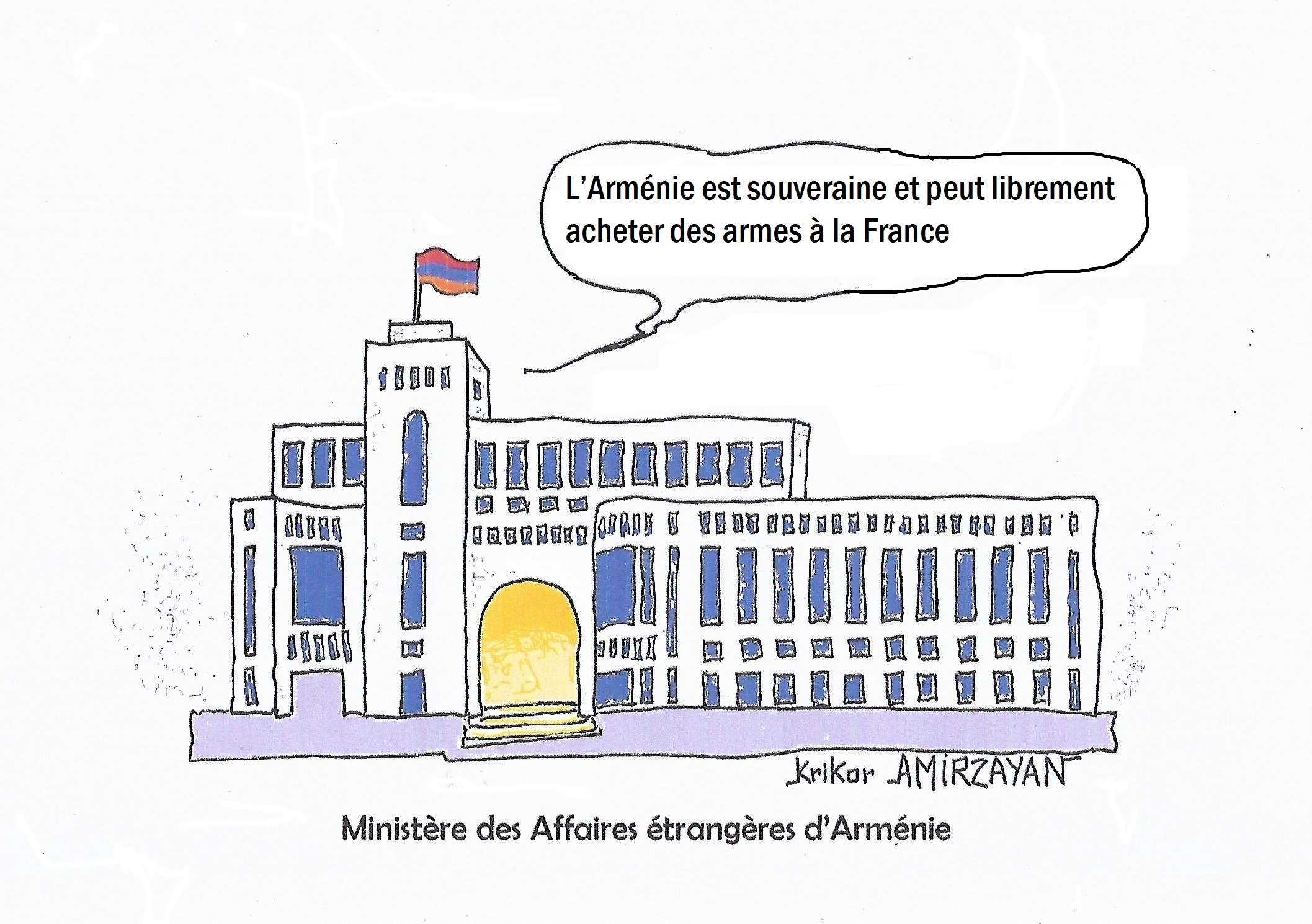 La réponse officielle de Bakou à la coopération militaro-technique entre l&rsquo;Arménie et la France est déroutante affirme Yerevan