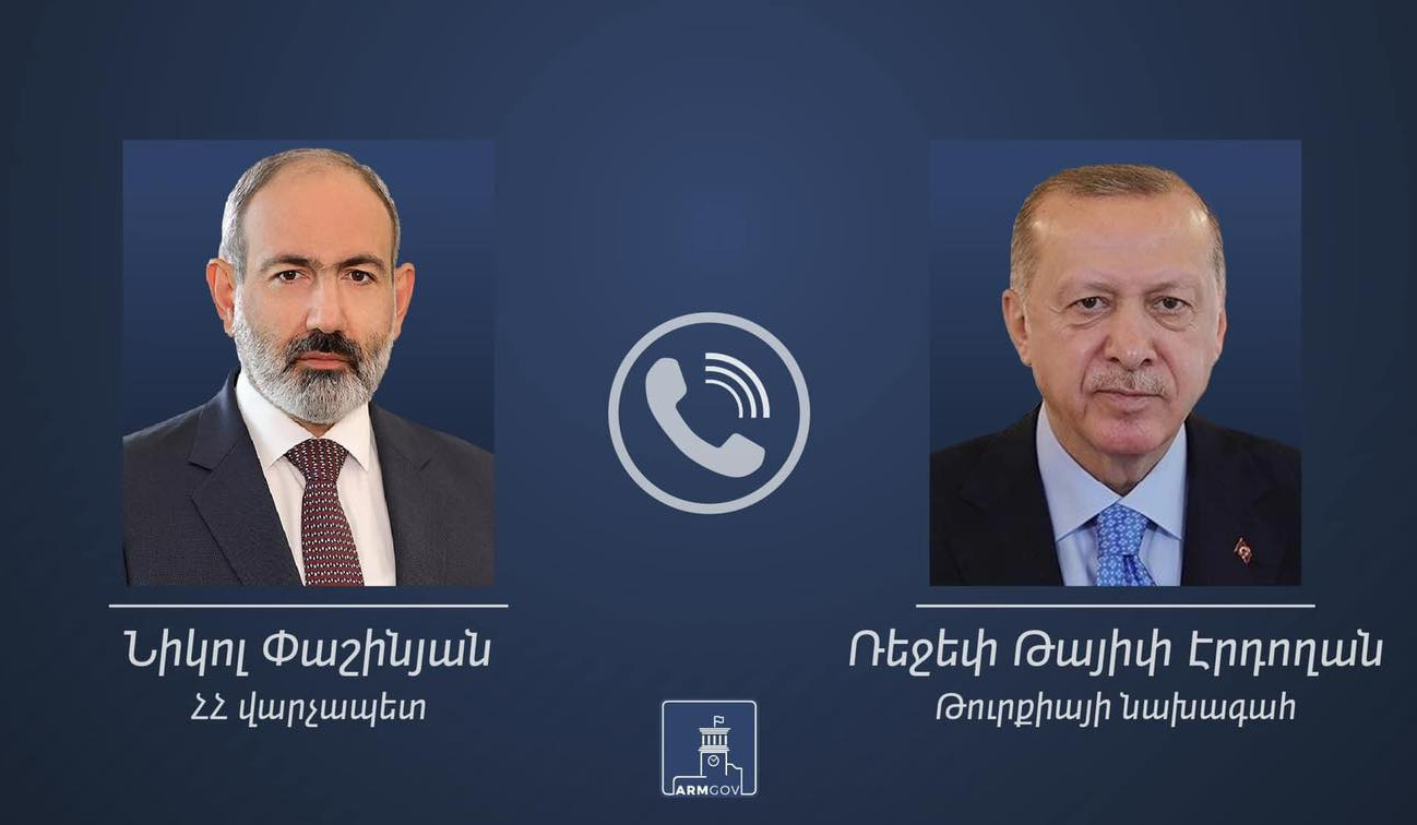 Une conversation téléphonique a eu lieu entre Nikol Pachinian et Erdogan, les derniers développements de la région et l&rsquo;agenda international ont été discutés