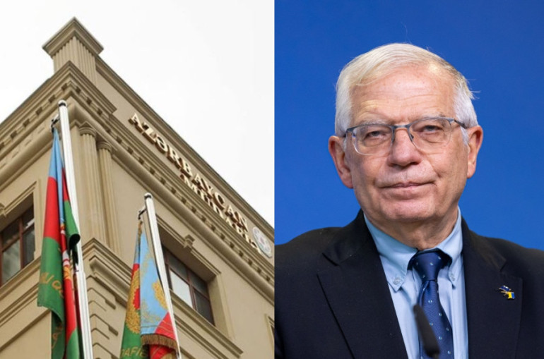 L&rsquo;Azerbaïdjan a accusé Josep Borrell d&rsquo;« essayer de plaire aux Arméniens ».