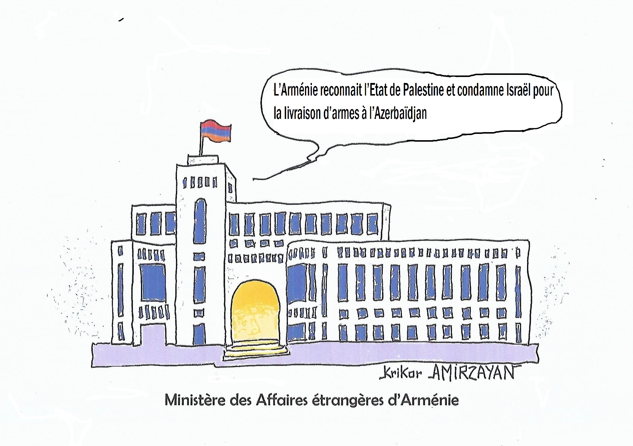 La Turquie a salué la déclaration du ministère des Affaires étrangères d&rsquo;Arménie de reconnaitre l&rsquo;État de Palestine