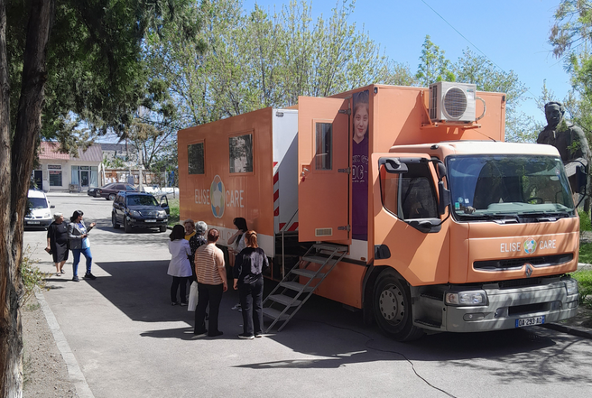 Une clinique mobile dans la plaine d&rsquo;Ararat