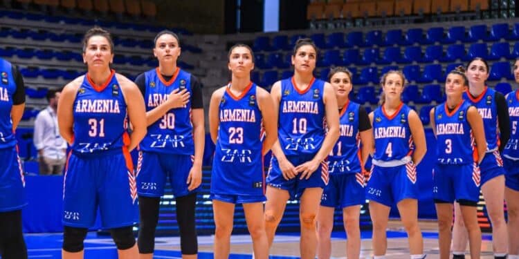 L&rsquo;équipe féminine d’Arménie de basket-ball a battu par 81-58 la Géorgie au Championnat d&rsquo;Europe des petits pays