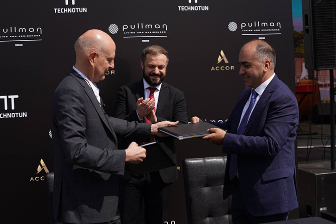 Le groupe Accor va investir 100 millions de dollars dans un complexe hôtelier à Erevan