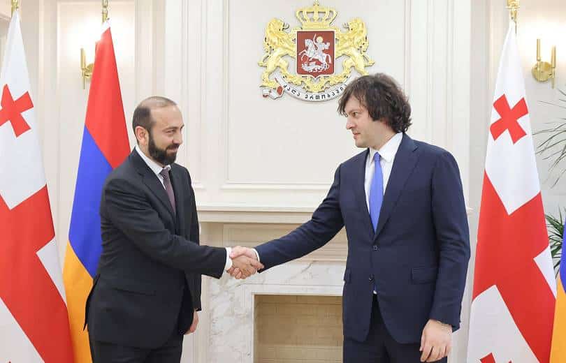 Ararat Mirzoyan à Tbilissi : Le développement du partenariat stratégique entre la Géorgie et l’Arménie donnera une nouvelle impulsion à l&rsquo;approfondissement de la coopération