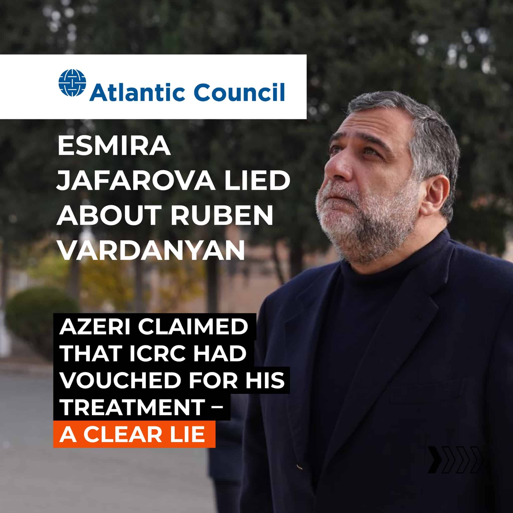 Esmira Jafarova a donné de fausses informations sur Ruben Vardanyan