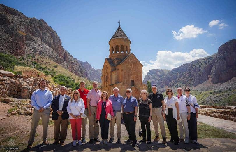 La préservation du patrimoine culturel et religieux est extrêmement importante : la délégation du Congrès américain a visité Noravank