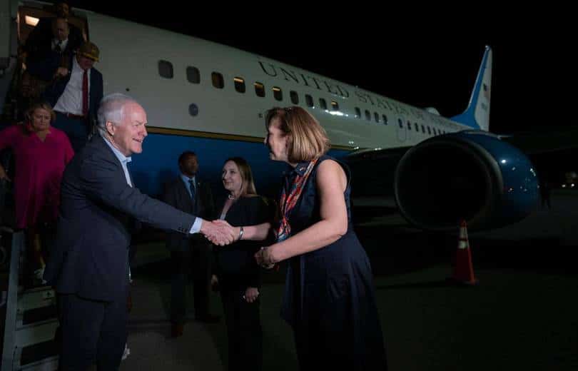 La visite des sénateurs visait à renforcer le partenariat américano-arménien indique l&rsquo;ambassade des États-Unis en Arménie en résumant la situation