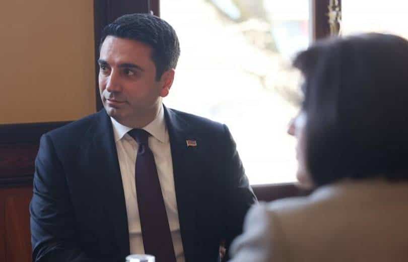 Le président du Parlement arménien Alen Simonyan aura une réunion avec son homologue de l’Azerbaïdjan à Genève