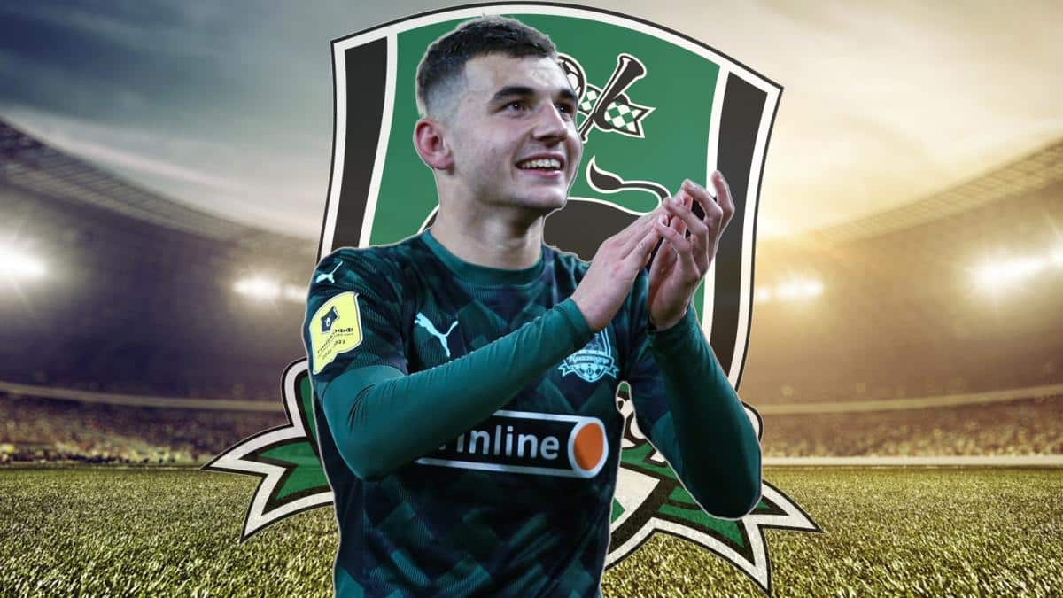 L’international arménien Eduard Spertsyan, capitaine de l’équipe de Krasnodar