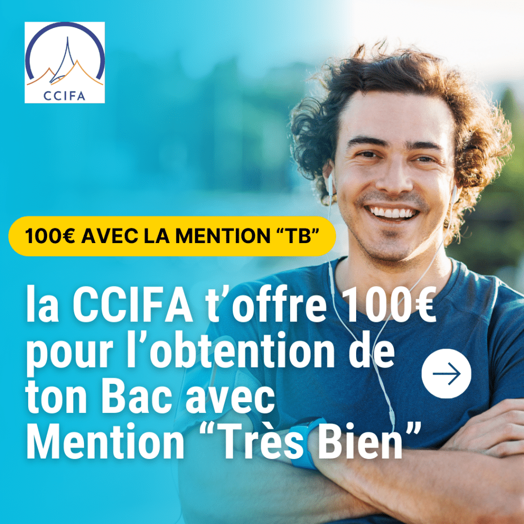 La CCIFA offre une prime aus lauréats