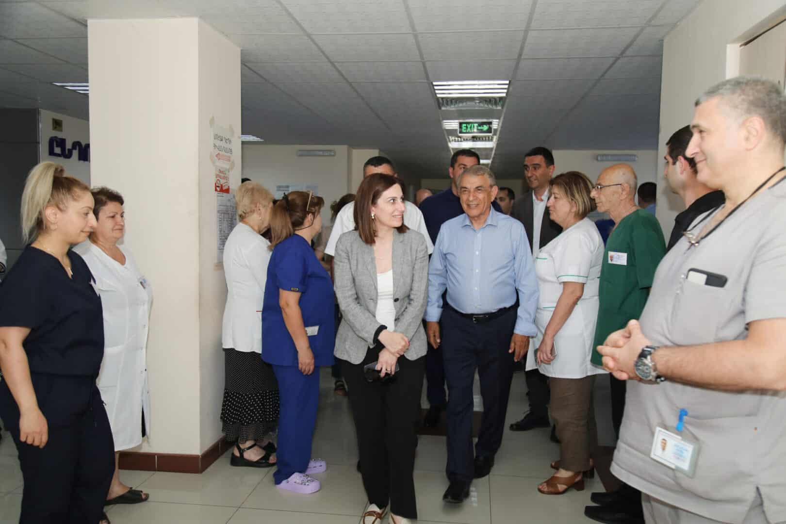 La Ministre de la Santé a visité le Centre de Réadaptation de Meghri dans la région sud de l’Arménie