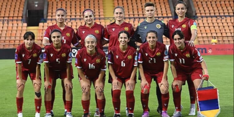 L’équipe féminine d’Arménie cède (1-3) face à la Roumanie pour être éliminée de l’Euro-2025